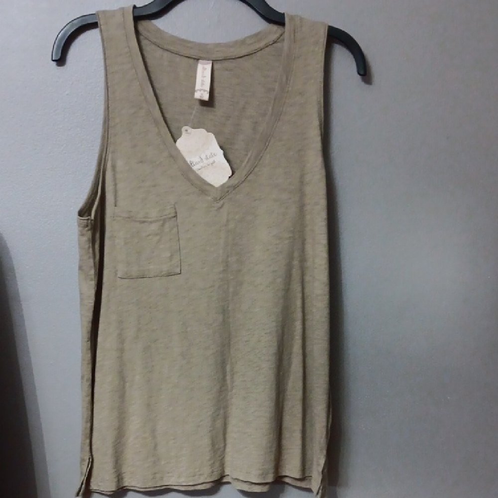 Altar'd State Olive Tank Top